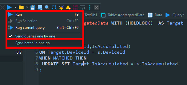 SQL Error 10713 a MERGE Statement Must Be Terminated by a Semi Colon