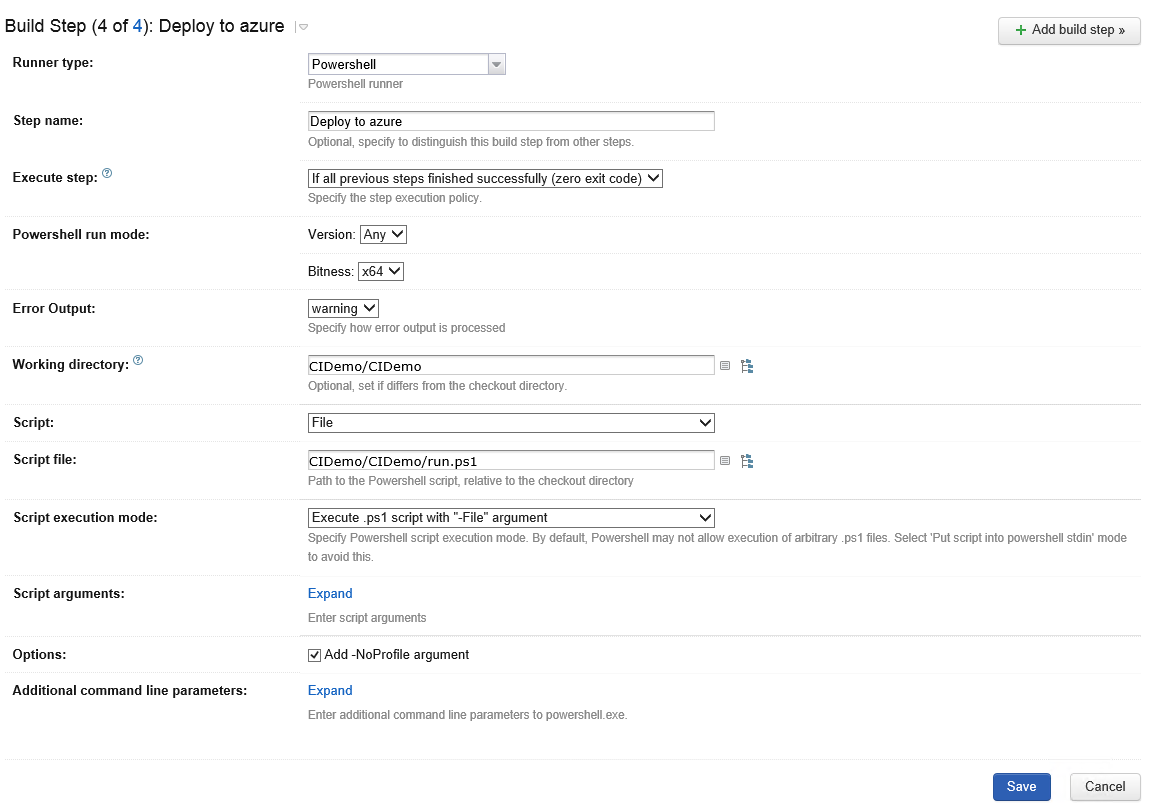 Setting up a Continuous Integration and Deployment environment with Windows server 2012RC, TeamCity, GitHub, Azure websites, ASP MVC and MSTest for the absolute beginner