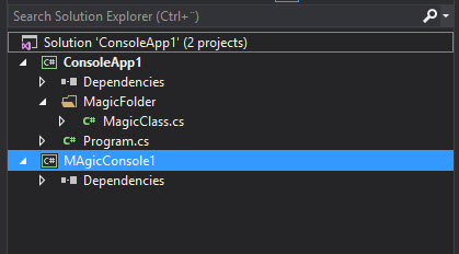 Visual Studio 2017 templates and the missing content